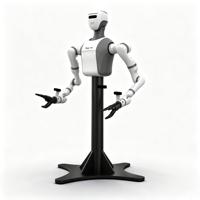 Bras robotique collaboratif double TianYi Y4, répétabilité de 0,03 mm, télécommande haute fréquence, 55 kg, 0,5 kW, utilisation pour la recherche industrielle ZY