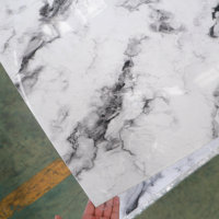 Panneau mural en PVC effet marbre brillant UV, moderne, écologique, imperméable et anti-rayures, idéal pour fond de télévision et hôtels – Vente directe usine
