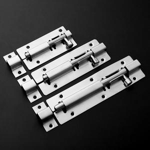 Loquet de porte et de fenêtre en acier inoxydable épaissi, anti-effraction, style ancien, à montage en surface, pour salle de bain et fenêtre de chambre - Product Image 5