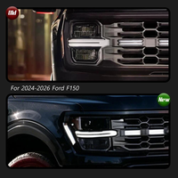 Ford F150 Raptor 2024 bis 2025 Upgrade Zweilinsen-LED-Scheinwerfer mit Tagfahrlicht Plug-and-Play Frontlicht Auto-Zubehör Scheinwerfer