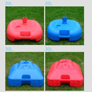 Outdoor Beach <strong>Umbrella</strong> <strong>Base</strong> Square Water Filled, Beach <strong>Umbrella</strong> <strong>Base</strong> Stand Weight Plastic Outdoor Furniture Hdpe+<strong>steel</strong> - Product Image 3