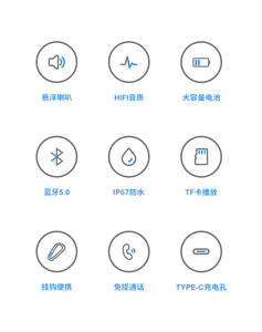 Altavoces Portátiles Resistentes al Agua para Ciclismo, de Alto Volumen, Doble Canal, Salida de 5-10W, Respuesta de Frecuencia de 20Hz-20KHz, Listos para Karaoke - Product Image 6
