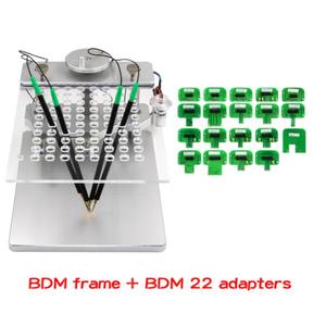 アルミニウム合金ECUプログラミングテストフレームBDM LEDフレームと22アダプターKTAG FGtechのためのKESSのための1年間の保証コード - Product Image 3