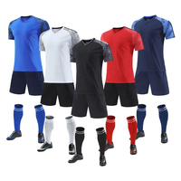 2024 meilleur Football été conception manches courtes numéro impression maillots de Football en vrac ensembles uniformes Football