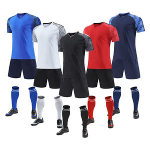 2024 migliori maglie da calcio estive a maniche corte con stampa numerica sfusi da calcio set uniformi da calcio - Product Image 1