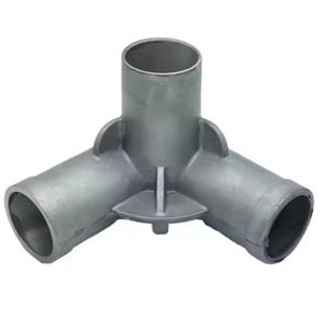 قالب مصبوب مخصص من سبائك الألومنيوم المعدنية المصبوبة بالرمال وصلة من الفولاذ المقاوم للصدأ خزانة بسيطة ثلاثية الاتجاه قوالب موصل رباعية الاتجاه - Product Image 1