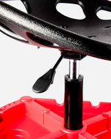 Tabouret de mécanicien en plastique durable, siège roulant pour le detailing automobile avec outils, outil de réparation de carrosserie automobile