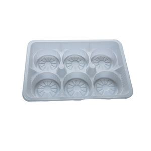 กล่องบรรจุอาหารแบบหกช่อง ยี่ห้อ Bao Fresh ขนาด 260x180 มม. สำหรับซาลาเปา ซาลาเปาทอด ซาลาเปาตุ๋น กล่องใส่อาหารแช่แข็งสำหรับซื้อกลับบ้าน - Product Image 1
