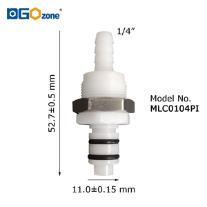 מחברים עם גברים 1/4 שחרור מהיר צימוד 5/16 צימוד צינורות פלסטיק 3/8 אביזרי עזר - Product Image 5