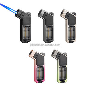 Briquet torche à flamme jet JOFI, rechargeable au gaz butane, pour cigares, en métal – Vente en gros fabricant - Product Image 4