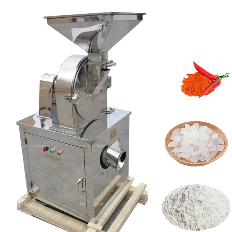 sugar salt cocoa spice grinder pulverizer machine stainless steel pin mill pulverizer machine