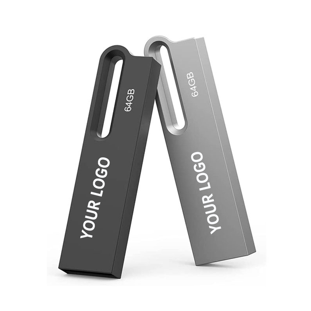 2.0 & 3.0 Mini Promotional USB Flash Drive Metal Pendrive 4GB 8GB 16GB 32GB 64GB 128GB Pen Drive 4GB Pandrive