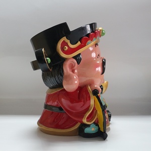 Resina dio della ricchezza Buddha statua scultura scolpita a mano figurina Fengshui fortuna ricchezza decorazione decorazione - Product Image 4