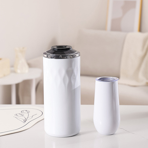 Cubo <span class=keywords><strong>enfriador</strong></span> de <span class=keywords><strong>vino</strong></span> sin hielo de 40oz de acero inoxidable personalizado, <span class=keywords><strong>Enfriador</strong></span> de botellas de <span class=keywords><strong>vino</strong></span> <span class=keywords><strong>blanco</strong></span> de doble pared, se adapta a la mayoría de los vinos - Product Image 6