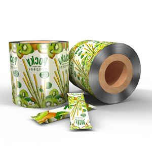 Rouleau de film plastique imprimé sur mesure, film pour bouteille de gelée, film plastique pour la fermeture thermique, film laminé facile à déchirer - Product Image 2