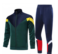 Nouvelle veste de sport de haute qualité pour le basketball, l'automne et l'hiver, veste de football à manches longues, survêtement de football pour l'entraînement