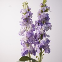 Fleur artificielle violette à tige unique, aspect naturel, jacinthe, fleur de mariage, arrangement floral artificiel