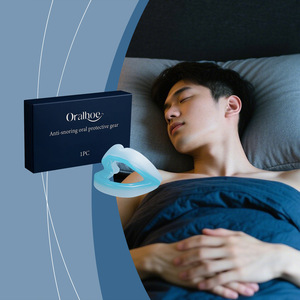ORALHOE Appareil dentaire de soin du sommeil blanchissant aux herbes pour usage domestique-Protecteur de dents de sommeil de nuit doux - Product Image 1