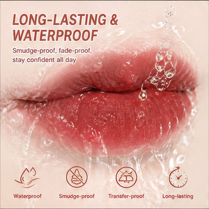 Organic Automatic Rotation Lip Liner with Lip Gloss Water Resistant Long Lasting Natural Look Matte <b>Lipstick</b> <b>Custom</b> Logo - Product Image 3