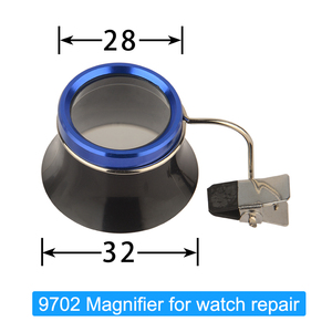 Loupe de réparation intégrée avec pince à épiler et loupe de poche pliable pour la réparation de PCB et de montres - Product Image 6