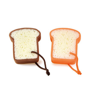 Customized Creative Bath Sponge in Hamburger Cake Fruit Macaron Ice Cream Shapes Long Body Brush Made of Bristle - Product Image 5