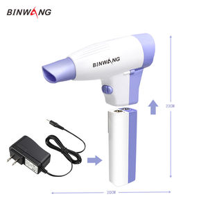 recargable portátil secador de pelo USB de carga eléctrica de la batería de pelo secador ventilador inalámbrico para viajes - Product Image 2