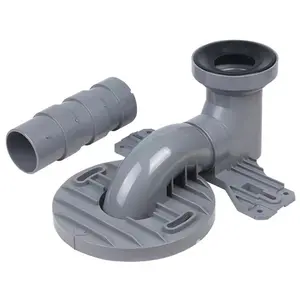 Modern Design All-In-One Toilet Fittings for Sewer Drain Pipe Shifter 350 Pit Distance Polished Surface Treatment
