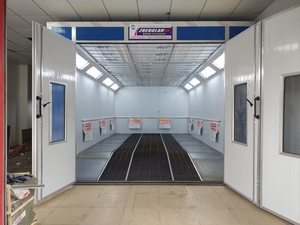 Cabines <span class=keywords><strong>de</strong></span> <span class=keywords><strong>peinture</strong></span> électriques certifiées CE fabriquées en Chine, éclairage LED, lampes infrarouges, 24 kW, salle <span class=keywords><strong>de</strong></span> <span class=keywords><strong>peinture</strong></span> automobile, brûleur diesel - Product Image 3