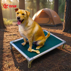 Cama para Perros Portátil, Ultraligera, de Viaje, para Acampar al Aire Libre, Refrigerante, Desmontable, Lavable, de Aleación de Aluminio, YiFan YF-Pet-01 - Product Image 2