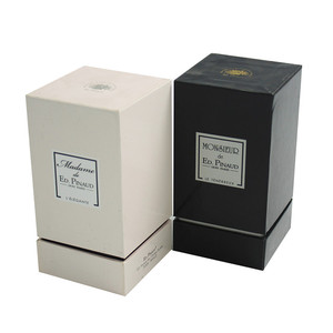 Custom design cardboard paper perfume bottle packaging gift box