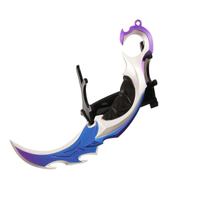 Nouveau design 2023, couteau jouet Valorant, produit tendance sur TikTok, jouet de simulation cool, couteau pliant pour enfants, accessoire de jouet - Product Image 2