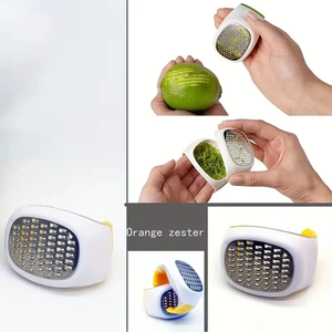 1pc Stainless Steel <b>Grater</b> Effortless Zesting Grating Shredding for <b>Ginger</b> Garlic Cheese Vegetables Durable Easy to Clean - Product Image 3