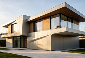 Panneau composite en aluminium (ACP) ignifuge avec revêtement résistant aux taches pour revêtement mural extérieur d'hôtels, hôpitaux et bâtiments commerciaux - Product Image 2