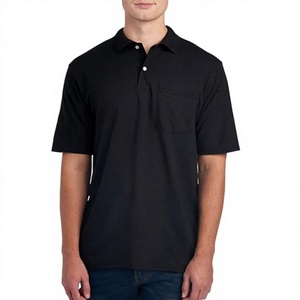 Chemises polo pour hommes Dri Power, évacuation de l'humidité pour un confort tout au long de la journée, piqué 50% coton/50% polyester, 220 GSM, vente en gros, OEM, sur mesure - Product Image 6