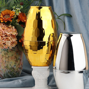 Ensemble de couverts <span class=keywords><strong>en</strong></span> or de haute qualité, 24 pièces, <span class=keywords><strong>en</strong></span> acier inoxydable 410, avec boîte cadeau <span class=keywords><strong>en</strong></span> forme d'œuf dorée pour mariage, restaurant - Product Image 3