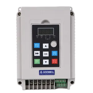 高品质定制价格实惠Vfd 0.75Kw 1.5Kw 2.2Kw 380V三相变频驱动器，带Mppt