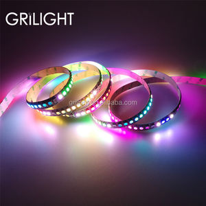 แถบไฟ LED Sk6812กันน้ำใช้ภายนอกอาคารมี Ws2811Rgb พิกเซล RGB LED แถบ Ws2812B Ws2812ดิจิตอล - Product Image 6