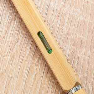 Multi Function Bamboo Ballpoint <b>Pen</b> Wholesale 6-in-1 Tool Printed Logo Custom Spinner for Stylus Mobile Phone - Product Image 2