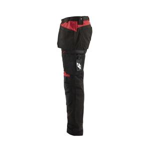 BLAKLADER - 155518609956C44 Craftsman <b>trousers</b> Black/<b>Red</b> - EAN 7330509753132 WORK <b>TROUSERS</b> <b>CARGO</b> WORK <b>TROUSERS</b> - Product Image 5