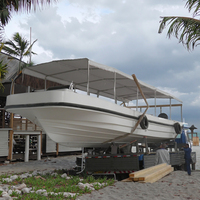 Grandsea 9,6 m/32 pieds, nouveau bateau rapide en fibre de verre, type Panga africain, à vendre pour la pêche et les croisières