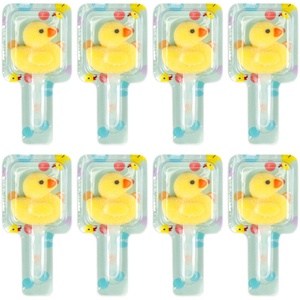 Jin <span class=keywords><strong>Dao</strong></span> <span class=keywords><strong>Gu</strong></span> 21g*48 Lindos Piruletas de Pato Amarillo, Dulces de Gelatina con Sabor a Jugo para Fiestas Navideñas - Product Image 2