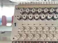 Machine à broder professionnelle à 2 têtes sinsim, prix à vendre