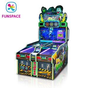Máquina recreativa de videojuegos operada con monedas, nuevo juego de <span class=keywords><strong>bolos</strong></span> con zombis, máquina de arcade de bolas rodantes - Product Image 2