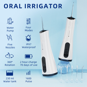 Hydropulseur Dentaire Professionnel Siillk Jet Dentaire Portable et Rechargeable par USB 300ml Étanche IPX7 Irrigateur Oral - Product Image 4