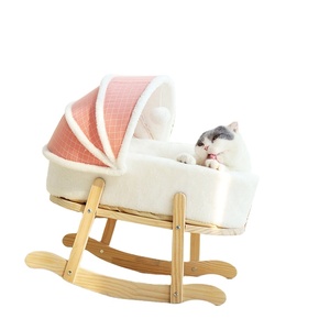 Katzen hunde bett Weiches Plüsch Katzen hängematte Abnehmbares Haustier wiege bett - Product Image 1