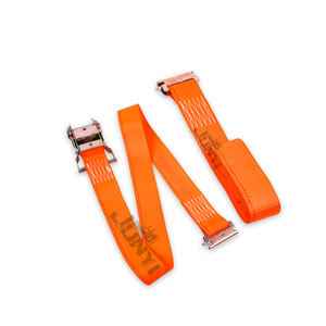 Tali roda gigi e-track oranye 2 inci X 15 inci, tali ikat dengan kait pas batas muatan kerja adalah 1466 Lbs. Untuk truk transportasi - Product Image 4