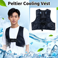 Gilet Portatile OEM con Controllo Intelligente della Temperatura, Raffreddamento/Riscaldamento a Semiconduttore per Lavoro Estivo in Ambienti Estremi
