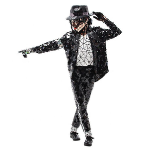 Costume de <span class=keywords><strong>robot</strong></span> miroir FUNTOYS pour spectacle, Halloween, cosplay, fête de Noël, spectacle de lumière laser - Product Image 6