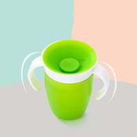Bon Aide-Exemple 360 °   Gobelet anti-fuite et anti-étouffement pour bébé, en silicone de qualité alimentaire