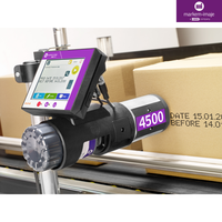 Machine d'impression de logo sur carton ondulé pour l'industrie logistique et alimentaire, imprimante 4500 Markem, machines de codage de cartons